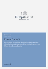 Private Equity V - Dieter Gericke