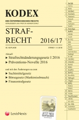 KODEX Strafrecht 2016/17 - Doralt, Werner