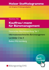 Holzer Stofftelegramme Baden-W&uuml;rttemberg / Holzer Stofftelegramme Baden-W&uuml;rttemberg - Kauffrau/-mann f&uuml;r B&uuml;romanagement - Lars Klausnitzer, Marianne Pelz