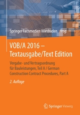 VOB/A 2016 - zweisprachig / bilingual