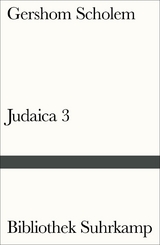 Judaica III - Gershom Scholem