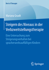 Steigern des Niveaus in der Verbzweitstellungstherapie - Mariana Gnadt