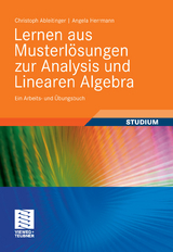 Lernen aus Musterl&ouml;sungen zur Analysis und Linearen Algebra - Christoph Ableitinger, Angela Herrmann