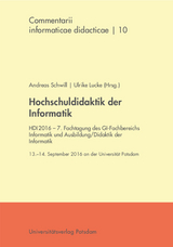 Hochschuldidaktik der Informatik - 
