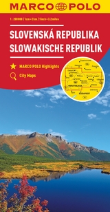 MARCO POLO Regionalkarte Slowakische Republik 1:200.000