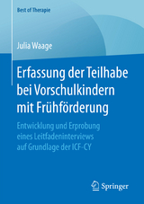 Erfassung der Teilhabe bei Vorschulkindern mit Frühförderung - Julia Waage