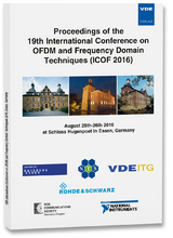 Proceedings of the 19th International Conference on OFDM and Frequency Domain Techniques (ICOF 2016) - 