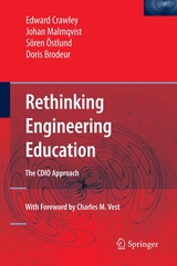 Rethinking Engineering Education - Edward Crawley, Johan Malmqvist, Soren Ostlund, Doris Brodeur