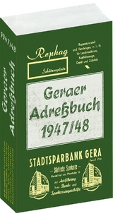 Geraer Adressbuch - Einwohnerbuch der STADT GERA 1947/48 - 