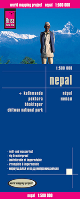 Reise Know-How Landkarte Nepal (1:500.000) - 
