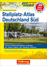 Deutschland S&uuml;d Stellplatz-Atlas 2017 - 