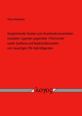 Vergleichende Studien zum Koordinationsverhalten tripodaler Liganden gegen&uuml;ber f-Elementen sowie Synthese und Reaktivit&auml;tsstudien von neuartigen P,N-Hybridliganden - Silvia Hohnstein
