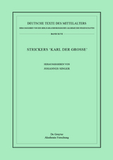 Strickers Karl der Gro&szlig;e - 