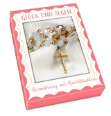Gl&uuml;ck und Segen, Rosenkranz mit Gebeteb&uuml;chlein