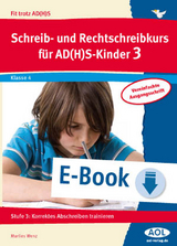 Schreib-/Rechtschreibkurs f&uuml;r AD(H)S-Kinder 3 VA - Marlies Wenz