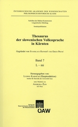 Thesaurus der slowenischen Volkssprache in K&auml;rnten / Thesaurus der slowenischen Volkssprache in K&auml;rnten. Band 7: L -mi - 