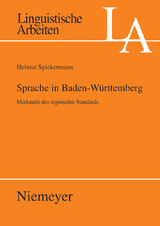 Sprache in Baden-W&uuml;rttemberg - Helmut Spiekermann