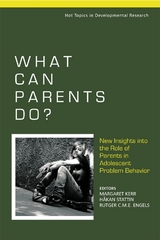 What Can Parents Do? - 