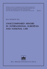 Unaccompanied Minors in International, European and National Law - 
