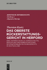 Das Oberste R&uuml;ckerstattungsgericht in Herford - Thorsten Kurtz