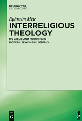 Interreligious Theology - Ephraim Meir