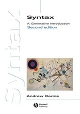 Syntax - Andrew Carnie