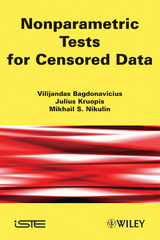 Nonparametric Tests for Censored Data - Vilijandas Bagdonavièus, Julius Kruopis, Mikhail Nikulin