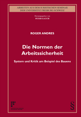 Die Normen der Arbeitssicherheit - Roger Andres