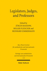 Legislators, Judges, and Professors - 