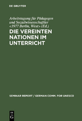Die Vereinten Nationen im Unterricht - 