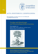 Vortr&auml;ge und Abhandlungen zur Wissenschaftsgeschichte 2013/2014 - 