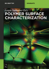 Polymer Surface Characterization - 