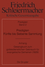 Predigten. F&uuml;nfte bis Siebente Sammlung (1826-1833) - 