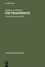 Die Fragmente -  Eudoxos Von Knidos
