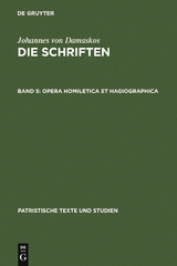 Opera homiletica et hagiographica - 