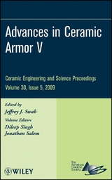 Advances in Ceramic Armor V, Volume 30, Issue 5 - 