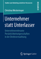 Unternehmer statt Unterlasser - Christina Westermayer
