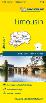 Michelin Karte Limousin
