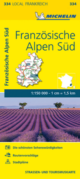 Michelin Französische Alpen Süd - 