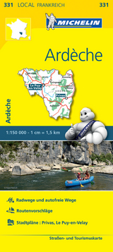 Michelin Karte Ard&egrave;che