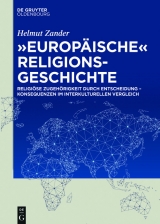 'Europ&auml;ische' Religionsgeschichte -  Helmut Zander