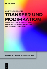 Transfer und Modifikation -  Mario Zanucchi