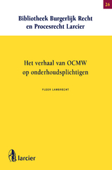 Het verhaal van OCMW op onderhoudsplichtigen -  Floor Lambrecht