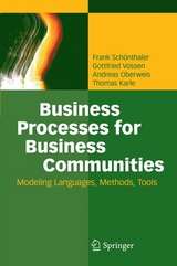 Business Processes for Business Communities - Frank Sch&ouml;nthaler, Gottfried Vossen, Andreas Oberweis, Thomas Karle