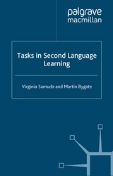 Tasks in Second Language Learning - Virginia Samuda, Martin Bygate
