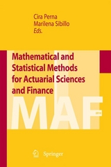 Mathematical and Statistical Methods for Actuarial Sciences and Finance - 