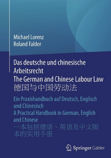 Das deutsche und chinesische Arbeitsrecht The German and Chinese Labour Law 德国与中国劳动法 - Michael Lorenz, Roland Falder
