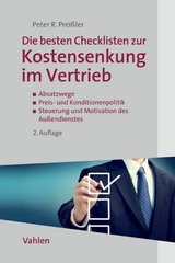 Die besten Checklisten zur Kostensenkung im Vertrieb -  Peter R. Preißler
