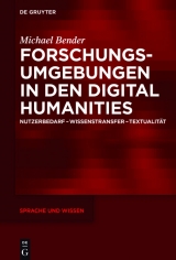 Forschungsumgebungen in den Digital Humanities -  Michael Bender