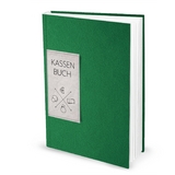 Kassenbuch GR&Uuml;N (Hardcover A4, Blankoseiten)